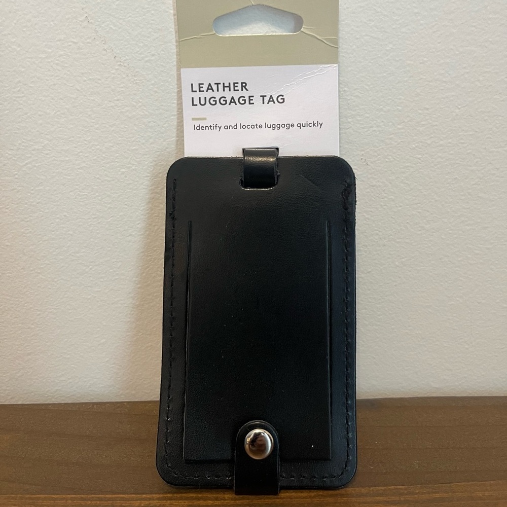 Leather Luggage Tag Nordstrom